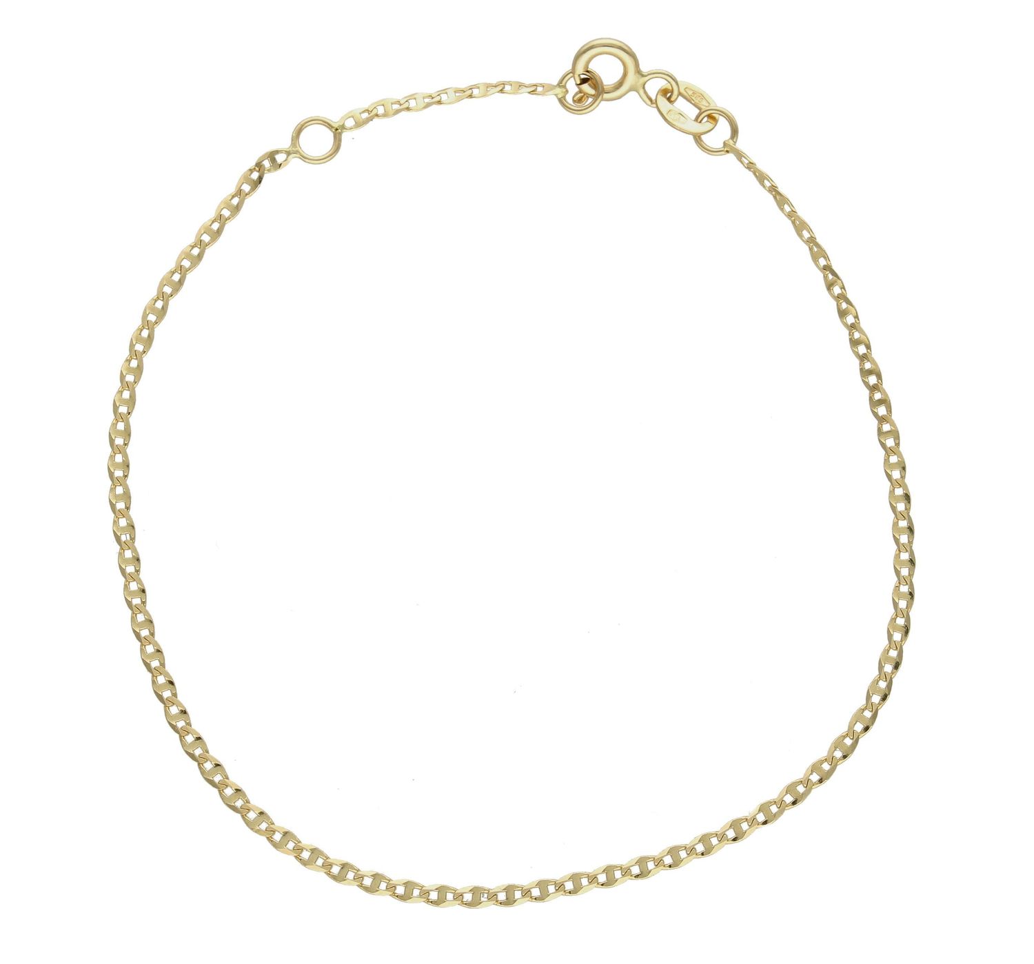 Złota bransoletka damska 585 klasyczna 1,5mm DIA-BRA-8102-585 040 1,5mm. m. Bransoletka w takiej formie to ciekawy model bransoletki, który z pewnością zachwyci kobiety eleganckie, pełne klasy. Złota bransoleta o tradycyjnym.jpg